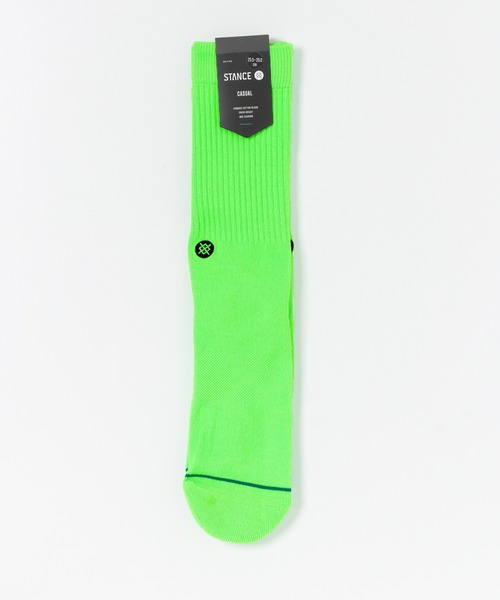 STANCE(スタンス)の「STANCE SOCKS ICON(ソックス/靴下・メンズ・ホワイト/ブラック/グレー/ミント/パープル/オレンジ/グリーン/レッド系その他/カーキ/グリーン系その他/ピンク系その他/オレンジ系その他/ボルドー/イエロー系その他/ブルー系その他・LARGE/SMALL)」の7枚目の写真