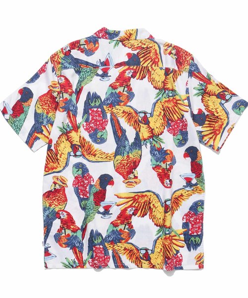 Levi's(リーバイス)の「オープンカラーシャツ PARROTS BRILLIANT WHITE PRINT(シャツ/ブラウス・メンズ・マルチ・L/M/S/XL)」の2枚目の写真