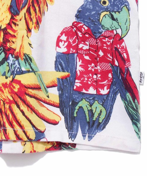 Levi's(リーバイス)の「オープンカラーシャツ PARROTS BRILLIANT WHITE PRINT(シャツ/ブラウス・メンズ・マルチ・L/M/S/XL)」の5枚目の写真