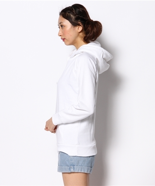 Kastane（カスタネ）の「【Kastane】フードスウェット（パーカー・レディース・ホワイト/ネイビー・LARGE）」の9枚目の写真