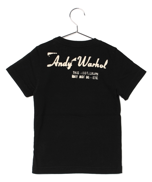 JOEY HYSTERIC(ジョーイヒステリック)の「WARHOL 1968 pt T-SH(Tシャツ/カットソー・キッズ・ホワイト/ブラック・SMALL/X-SMALL/MEDIUM)」の8枚目の写真