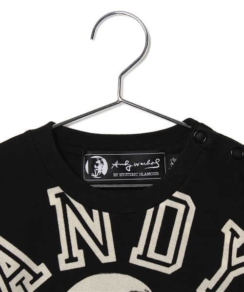 JOEY HYSTERIC(ジョーイヒステリック)の「WARHOL 1968 pt T-SH(Tシャツ/カットソー・キッズ・ホワイト/ブラック・SMALL/X-SMALL/MEDIUM)」の7枚目の写真