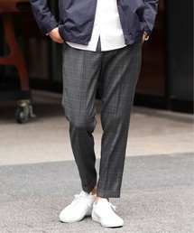 EDIFICE | ペンチェック イージーテーパードパンツ(スラックス)