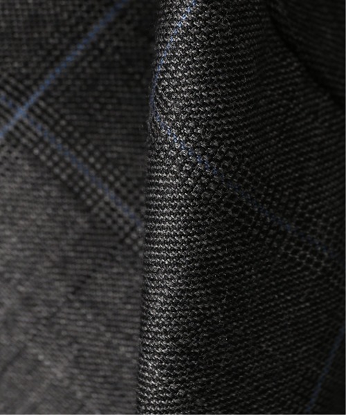 EDIFICE（エディフィス）の「ペンチェック イージーテーパードパンツ（スラックス・メンズ・チャコールグレー/ブラウン/チョコ・SMALL/MEDIUM/LARGE）」の17枚目の写真