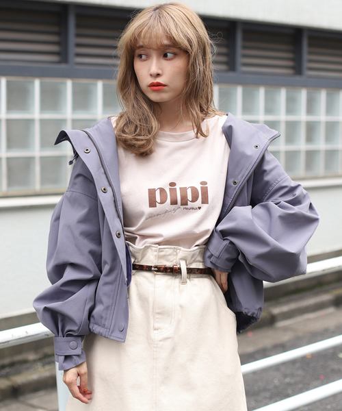 one after another NICE CLAUP（ワンアフターアナザーナイスクラップ）の「べっ甲ベルト付 台形スカート（スカート・レディース・アイボリー/ブラック/ベージュ/ブルー・FREE）」の11枚目の写真