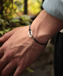 Braid Waxed Cord Bracelet -Puzzle-(コード ブレスレット)