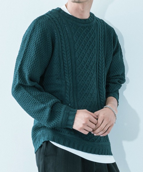 Ressaca�i���T�[�J�j�́u�P�[�u���j�b�g �Z�[�^�[ �N���[�l�b�N/V�l�b�N�i�j�b�g/�Z�[�^�[�j�v�b�O���[��