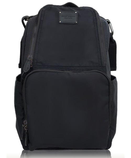【美品】Sweet Mommy マザーズリュック 20L Daily ブラック マザーズリュック ベビーカーフック付き (20L) 【DAILY