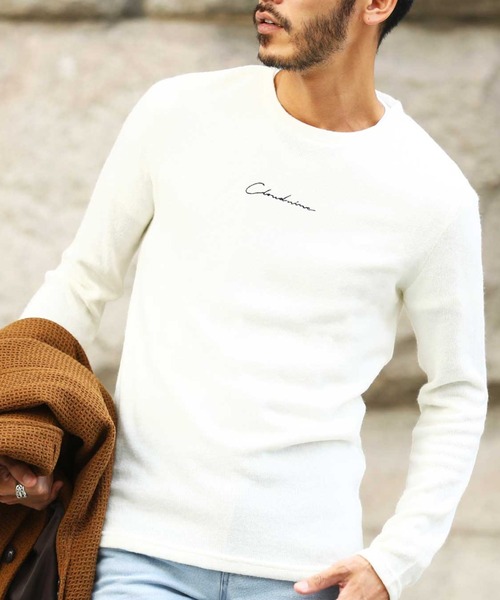 モヘアタッチクルーネックニットセーター ソフトタッチ メンズニット メンズセーター ハイゲージ ニット セーター Jiggys Shop ジギーズショップ のファッション通販 Zozotown