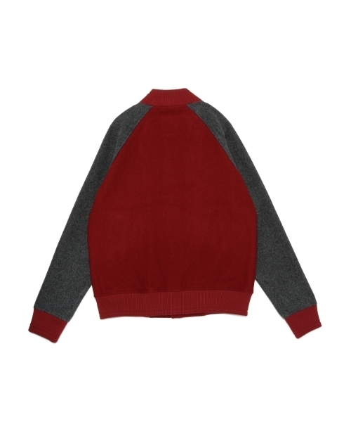 BEAMS LIGHTS Men's（ビームスライツ メンズ）の「◎BEAMS LIGHTS / 2トーンアワードジャケット（スタジャン・メンズ・ブルー/ネイビー/ワイン・SMALL/LARGE/MEDIUM）」の21枚目の写真