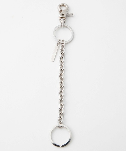 WEGO(ウィゴー)の「WEGO/アズキチェーンキーリング(キーホルダー・メンズ・シルバー・FREE)」の2枚目の写真