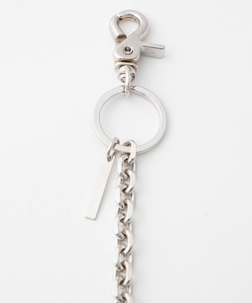WEGO(ウィゴー)の「WEGO/アズキチェーンキーリング(キーホルダー・メンズ・シルバー・FREE)」の4枚目の写真