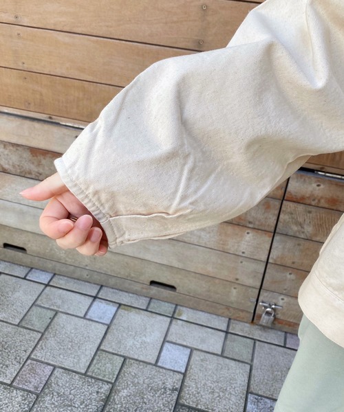 apres jour(アプレジュール)の「ツイル袖ボリュームブルゾン【ZOZOTOWN限定アイテム】(ブルゾン・レディース・ブラック/アイボリー/モカ・フリー)」の18枚目の写真