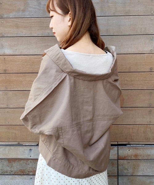 apres jour(アプレジュール)の「ツイル袖ボリュームブルゾン【ZOZOTOWN限定アイテム】(ブルゾン・レディース・ブラック/アイボリー/モカ・フリー)」の11枚目の写真