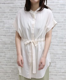 ap retro | バンドカラーチュニックシャツ【ZOZO限定アイテム】(シャツ/ブラウス)