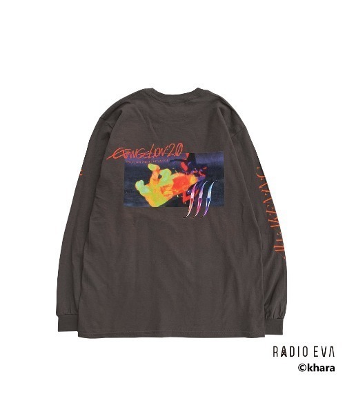 RADIO EVA(ラヂオエヴァ)の「RADIO EVA×FUN/FOR/FICTION×NOT CONVENTIONALコラボ//Unite-01 AWAKENING L/S TEE(Tシャツ/カットソー・レディース・チャコールグレー/ブラック・X-LARGE/LARGE/MEDIUM)」の8枚目の写真