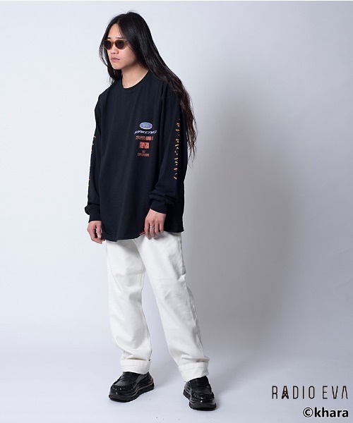 RADIO EVA(ラヂオエヴァ)の「RADIO EVA×FUN/FOR/FICTION×NOT CONVENTIONALコラボ//Unite-01 AWAKENING L/S TEE(Tシャツ/カットソー・レディース・チャコールグレー/ブラック・X-LARGE/LARGE/MEDIUM)」の3枚目の写真