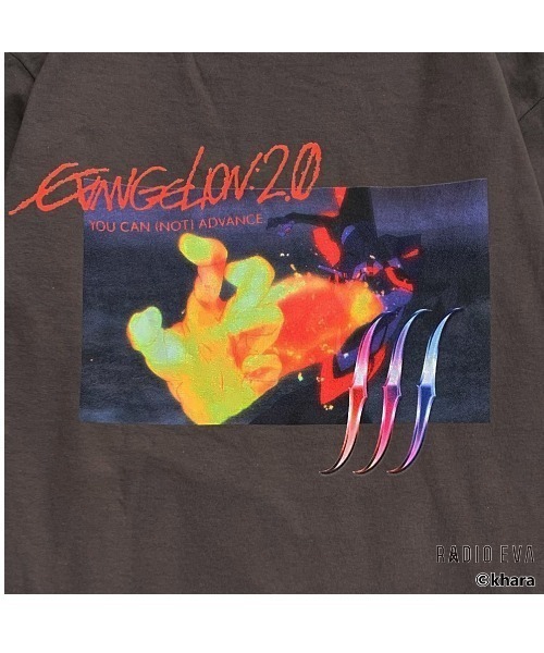 RADIO EVA(ラヂオエヴァ)の「RADIO EVA×FUN/FOR/FICTION×NOT CONVENTIONALコラボ//Unite-01 AWAKENING L/S TEE(Tシャツ/カットソー・レディース・チャコールグレー/ブラック・X-LARGE/LARGE/MEDIUM)」の9枚目の写真
