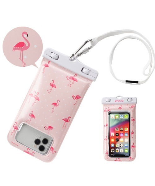 水に浮く スマホケース 防水 Divaid Patterns フローティング 防水ケース スマホケース カバー Hamee ハミィ のファッション通販 Zozotown