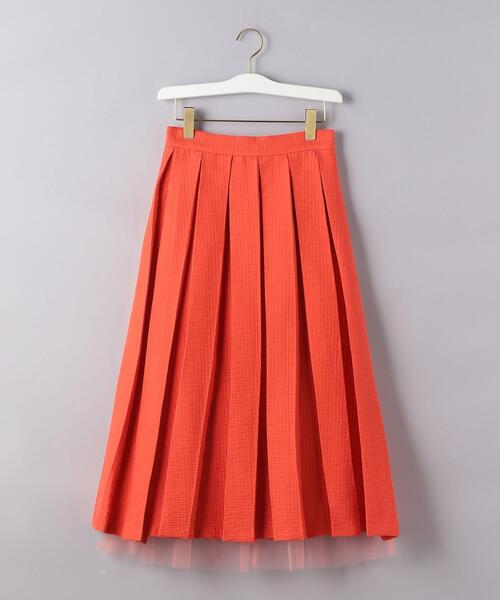 AEWEN MATOPH ダブル プリーツ マキシ スカート AEWEN MATOPH｜ダブル