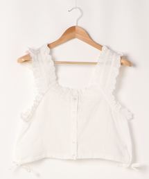 flower | フラッフィーフリルビスチェ(シャツ/ブラウス)