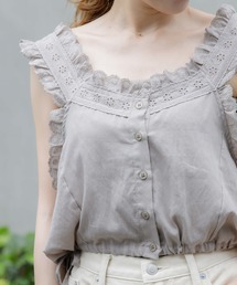 flower | フラッフィーフリルビスチェ(シャツ/ブラウス)