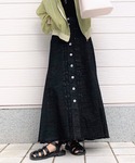 Q(キュー)の「スカート(デニムスカート)」