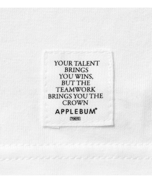 APPLEBUM（アップルバム）の「"Juice" T-shirt（Tシャツ/カットソー・メンズ・ホワイト/ヘザーグレー/ブラック・SMALL/MEDIUM/LARGE/X-LARGE/XX-LARGE）」の12枚目の写真