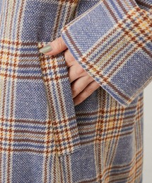 ear PAPILLONNER（イアパピヨネ）の「ブルーチェックコート