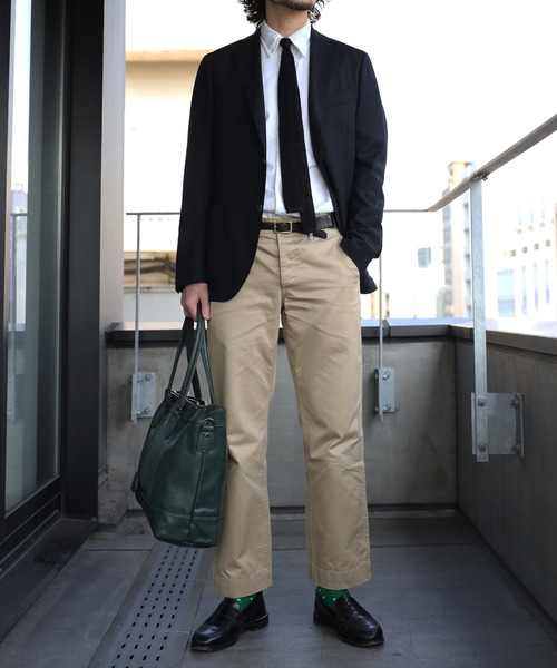 GUSCIO UOMO（グッシオ ウォーモ）の「【グッシオ ウォーモ】レザータッチ ビジネストートバッグ 自立タイプ 大きめサイズ（ビジネスバッグ・メンズ・ブラック/ダークグリーン/ブラウン/ダークブルー・FREE）」の22枚目の写真