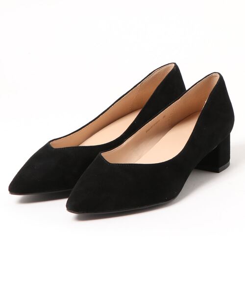 Au BANNISTER(オゥバニスター)の「【販売店舗限定】ブロックヒールパンプス(パンプス・レディース・ブラック/グレー/ブルー/マスタード・38/39/35/36/37)」の3枚目の写真