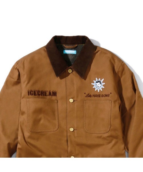 ICECREAM COVERALL JACKETビリオネアボーイズクラブ