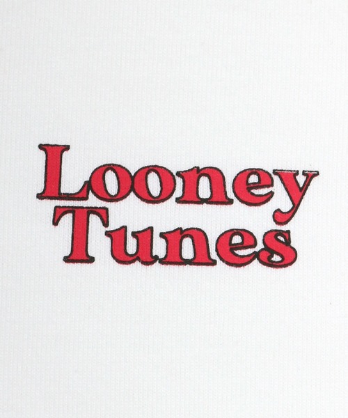 MARUKAWA(マルカワ)の「Looney Tunes/ルーニー・テューンズ キャラクター袖プリント 無地ロンT(Tシャツ/カットソー・レディース・ホワイト/ネイビー/イエロー/ブルー・M/L)」の10枚目の写真