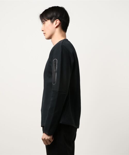 NIKE SPORTSWEAR（ナイキスポーツウェアー）の「NIKE/ナイキ スポーツウェアテックフリースクルーネックスウェット/CU4506-063（スウェット・メンズ・ブラック/グレー・SMALL/MEDIUM/LARGE/X-LARGE/XX-LARGE）」の12枚目の写真
