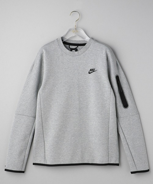 NIKE SPORTSWEAR（ナイキスポーツウェアー）の「NIKE/ナイキ スポーツウェアテックフリースクルーネックスウェット/CU4506-063（スウェット・メンズ・ブラック/グレー・SMALL/MEDIUM/LARGE/X-LARGE/XX-LARGE）」の2枚目の写真