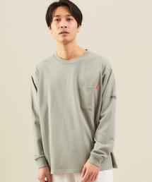 UNIVERSAL OVERALL | 別注 [ ユニバーサルオーバーオール ] UNIVERSAL OVERALL ロゴ ポケT ロンT(Tシャツ/カットソー)