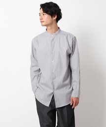 THE SHOP TK  | ピンオックスバンドカラーシャツ(シャツ/ブラウス)