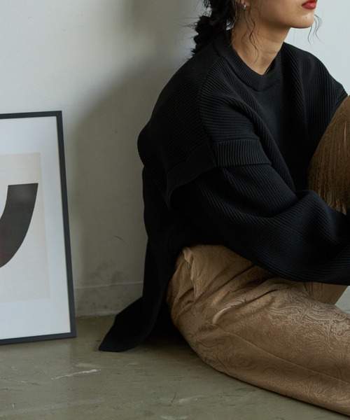 VACANCY（ヴァカンシー）の「ペイズリー柄テーパードパンツ（その他パンツ・レディース・グリーン/モカ/ナチュラル・SMALL/MEDIUM/LARGE）」の12枚目の写真