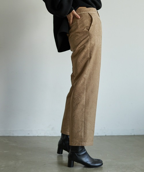 VACANCY（ヴァカンシー）の「ペイズリー柄テーパードパンツ（その他パンツ・レディース・グリーン/モカ/ナチュラル・SMALL/MEDIUM/LARGE）」の7枚目の写真