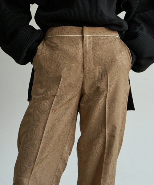 VACANCY（ヴァカンシー）の「ペイズリー柄テーパードパンツ（その他パンツ・レディース・グリーン/モカ/ナチュラル・SMALL/MEDIUM/LARGE）」の9枚目の写真