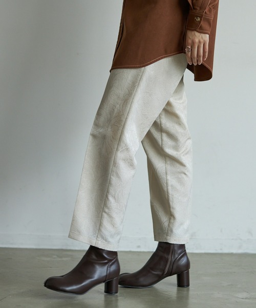 VACANCY（ヴァカンシー）の「ペイズリー柄テーパードパンツ（その他パンツ・レディース・グリーン/モカ/ナチュラル・SMALL/MEDIUM/LARGE）」の19枚目の写真