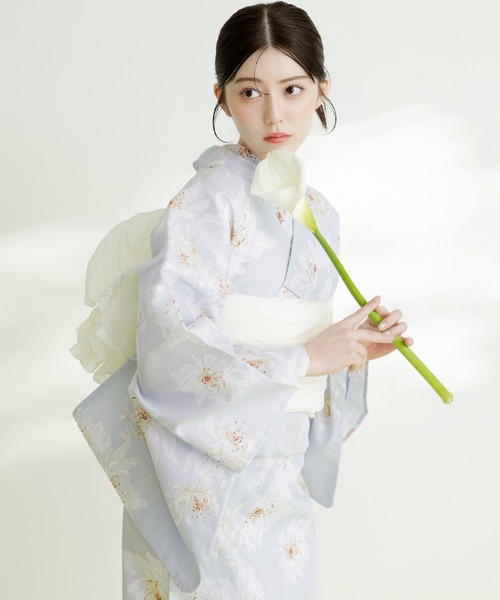 Dita(ディータ)の「1人で着られる浴衣5点セット 和歌山染工日本染め(ゆかた・しわへこ帯・下駄・着付け本・腰ひも)【K】(浴衣・レディース・その他1/その他2/その他3/その他4/その他5/その他7/その他8/その他6/その他9/その他14/その他12/その他11/その他10/その他13/その他15/その他16/その他19/その他20/その他17/その他18・FREE)」の20枚目の写真