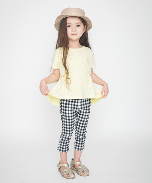 BRANSHES(ブランシェス)の「ウエストギャザー半袖チュニック(チュニック・キッズ・レッド/イエロー・120cm/150cm/140cm/90cm/130cm/100cm/110cm/80cm)」の14枚目の写真