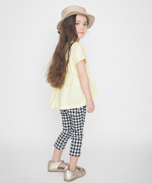 BRANSHES(ブランシェス)の「ウエストギャザー半袖チュニック(チュニック・キッズ・レッド/イエロー・120cm/150cm/140cm/90cm/130cm/100cm/110cm/80cm)」の5枚目の写真