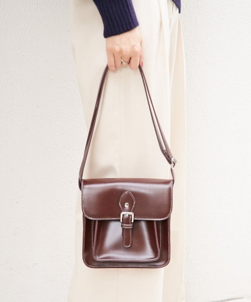 Passion（パッション）の「ミニショルダーバッグ（ショルダーバッグ・レディース・ワイン/ブラック/ブラウン・FREE）」の15枚目の写真