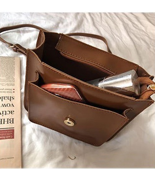 Passion（パッション）の「ミニショルダーバッグ（ショルダーバッグ・レディース・ワイン/ブラック/ブラウン・FREE）」の22枚目の写真