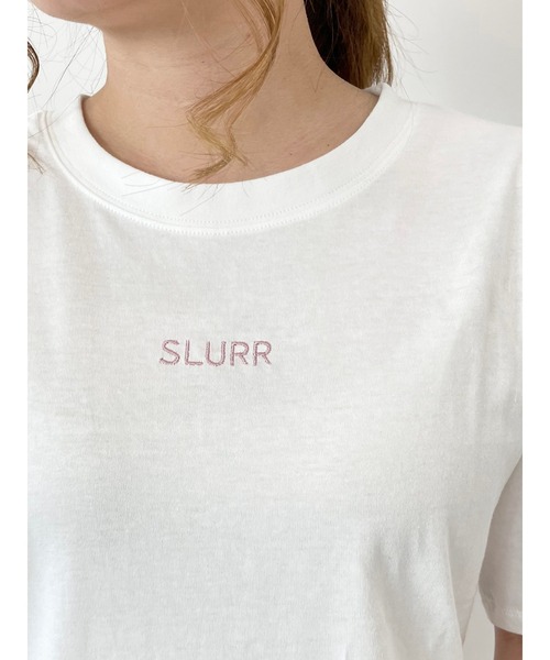 SLURR（スラ―）の「SLURRオーガニックコットンTシャツ（Tシャツ/カットソー・レディース・ブラック/ベージュ/ブルー系その他7/ピンク系その他3・MEDIUM/LARGE）」の21枚目の写真