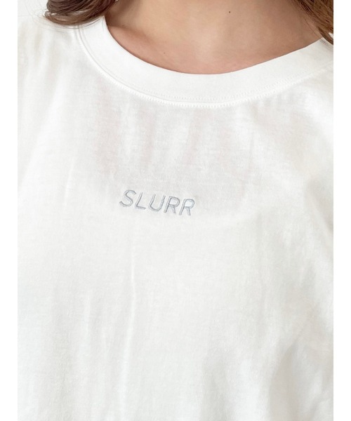 SLURR（スラ―）の「SLURRオーガニックコットンTシャツ（Tシャツ/カットソー・レディース・ブラック/ベージュ/ブルー系その他7/ピンク系その他3・MEDIUM/LARGE）」の17枚目の写真
