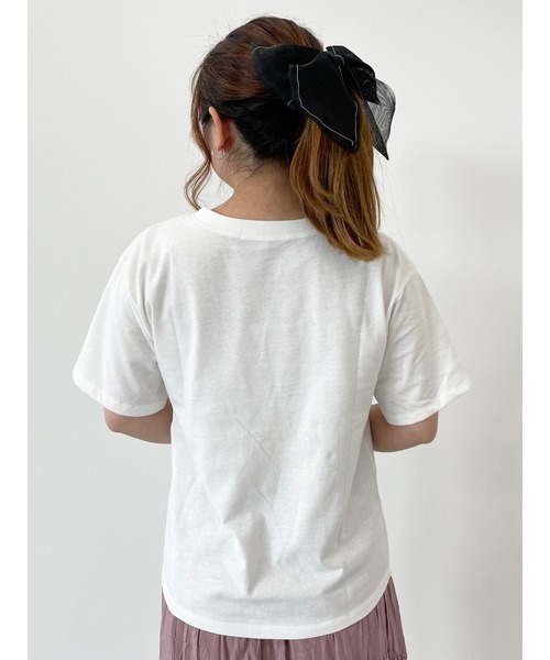 SLURR（スラ―）の「SLURRオーガニックコットンTシャツ（Tシャツ/カットソー・レディース・ブラック/ベージュ/ブルー系その他7/ピンク系その他3・MEDIUM/LARGE）」の16枚目の写真