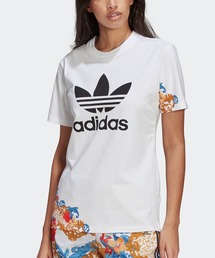 Adidas アディダス レディース のtシャツ カットソー 花柄 ボタニカル柄 通販 Zozotown
